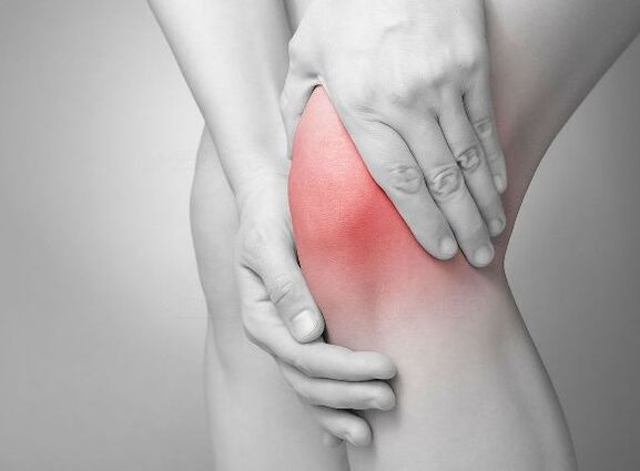 The pain in the knee