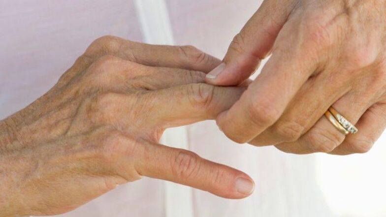 In which diseases the joints hurt the fingers hurt